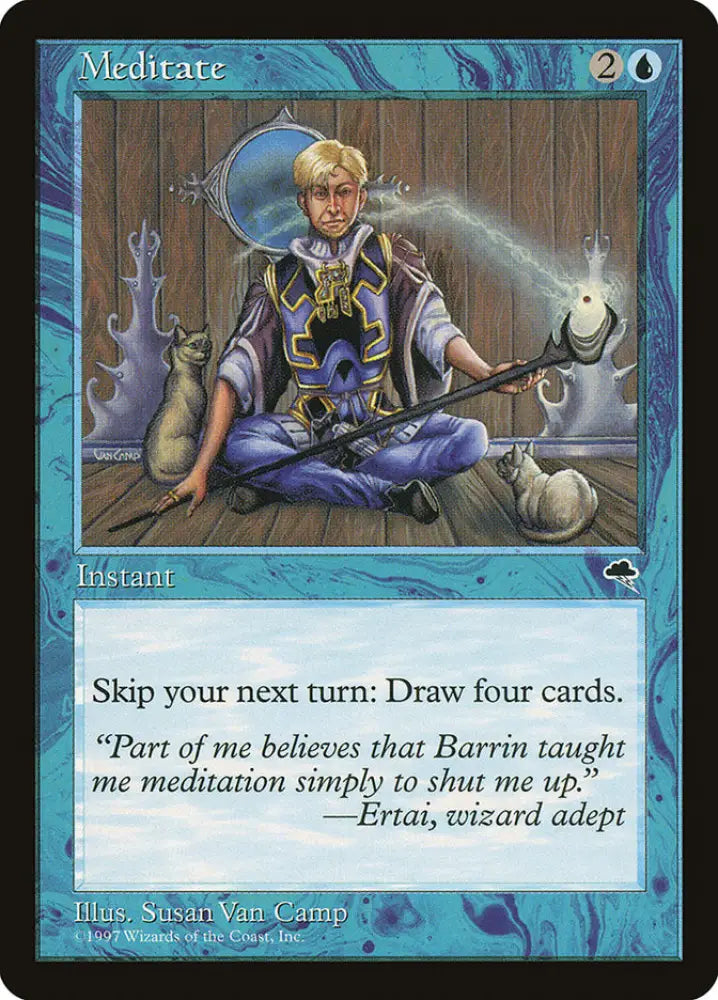 Meditate [Tempest] - MTG Single