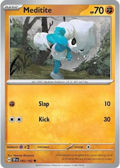 Meditite (082/162) [Scarlet & Violet: Temporal Forces] - Pokemon Single