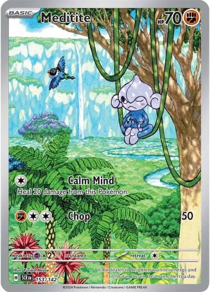Meditite (153/142) [Scarlet & Violet: Stellar Crown] - Pokemon Single