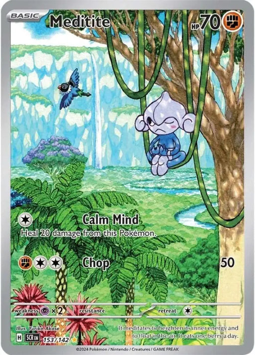 Meditite (153/142) [Scarlet & Violet: Stellar Crown] - Pokemon Single