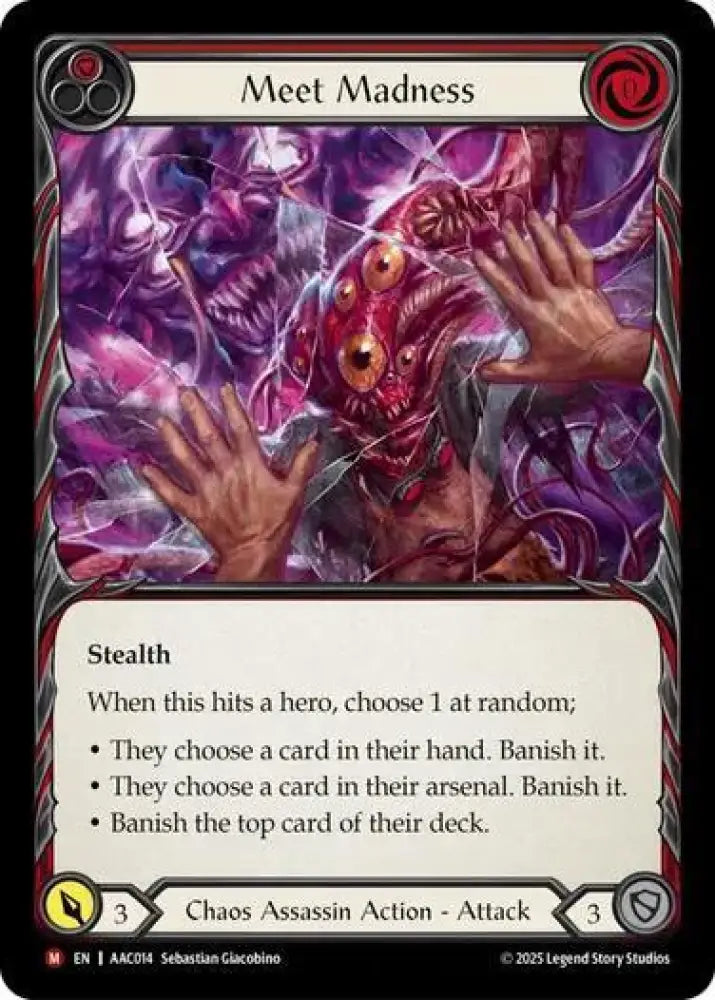 Meet Madness (AAC014) [Armory Deck: Arakni]