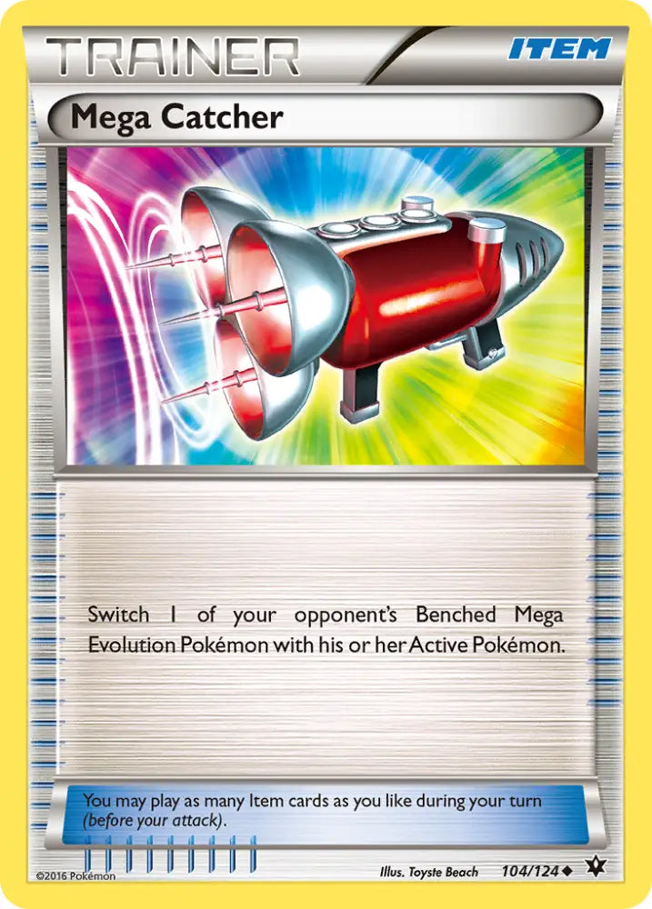 Mega Catcher (104/124) [XY: Fates Collide] - Pokemon Single