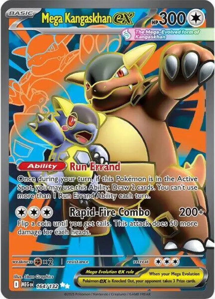 Mega Kangaskhan ex - 164/132 [ME01: Mega Evolution]