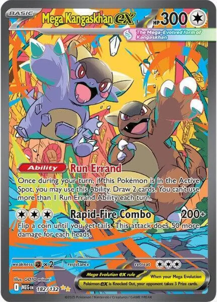 Mega Kangaskhan ex - 182/132 [ME01: Mega Evolution]