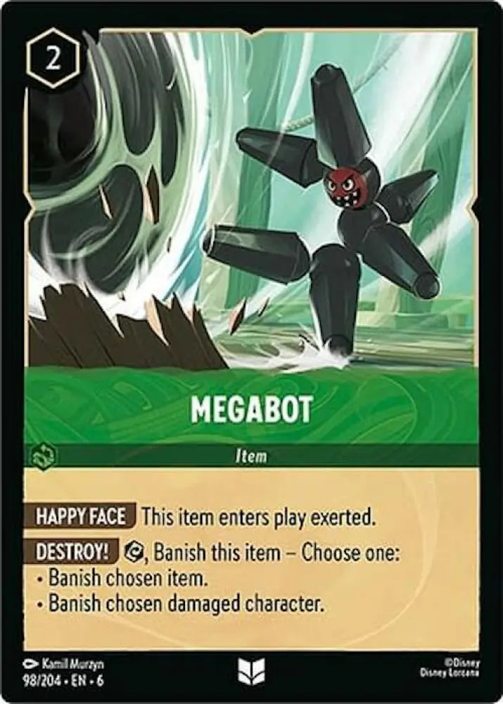 Megabot (98/204) [Azurite Sea] - Lorcana Single