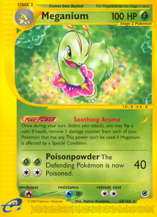 Meganium (54/165) [Expedition: Base Set] - Pokemon Single