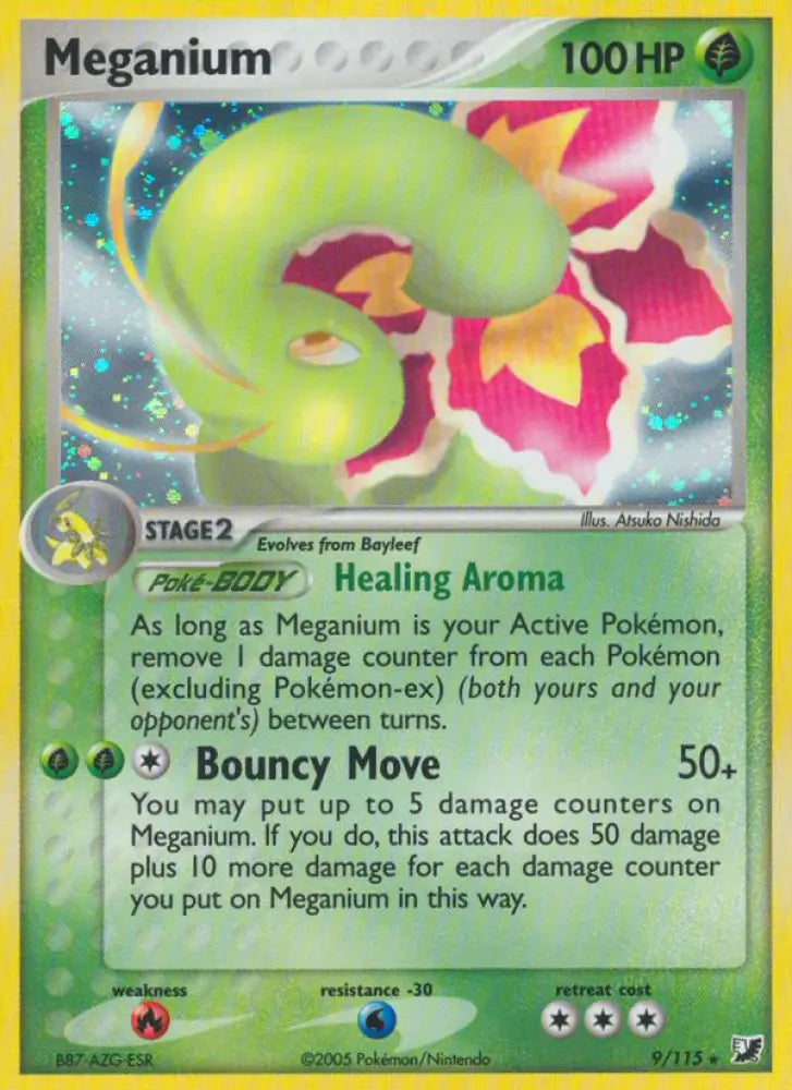 Meganium (9/115) [EX: Unseen Forces] - Pokemon Single