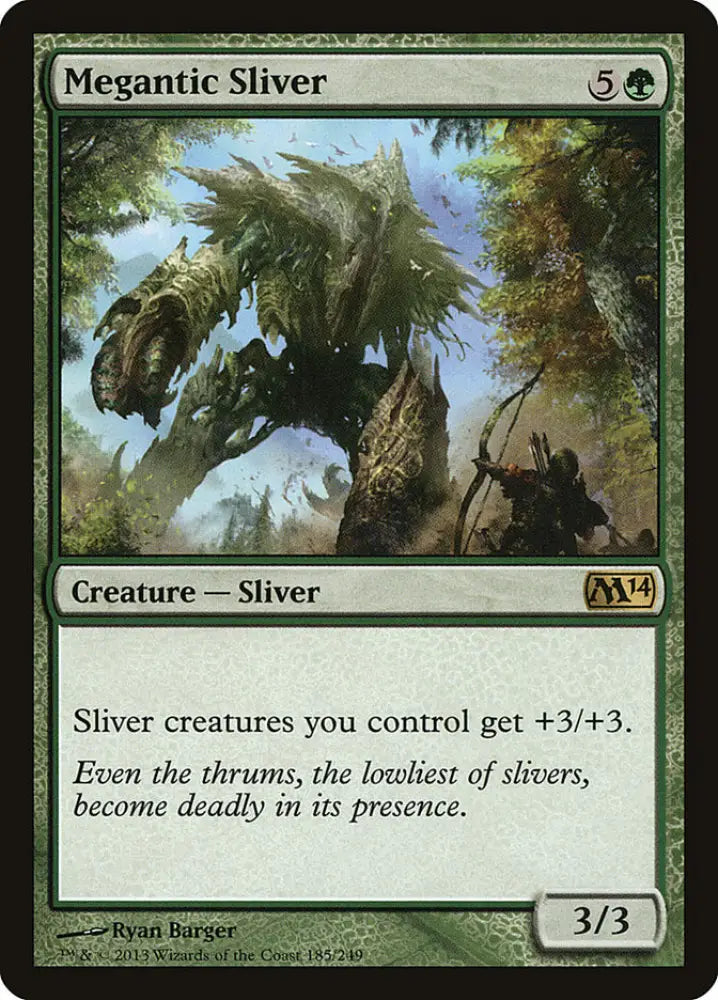 Megantic Sliver [Magic 2014] - MTG Single