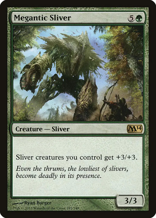 Megantic Sliver [Magic 2014] - MTG Single