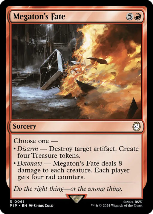 Megaton’s Fate [Fallout] - MTG Single