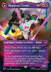 Megatron Tyrant // Megatron Destructive Force (Shattered Glass) [Transformers] - MTG Single