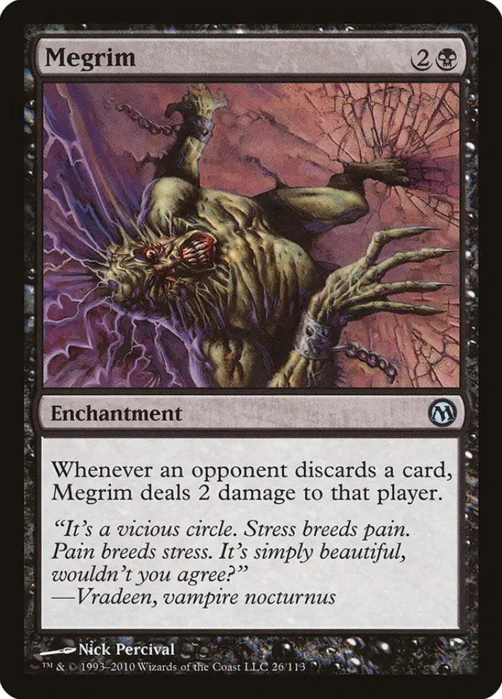 Megrim [Duels of the Planeswalkers] - MTG Single
