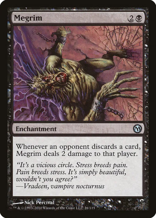 Megrim [Duels of the Planeswalkers] - MTG Single