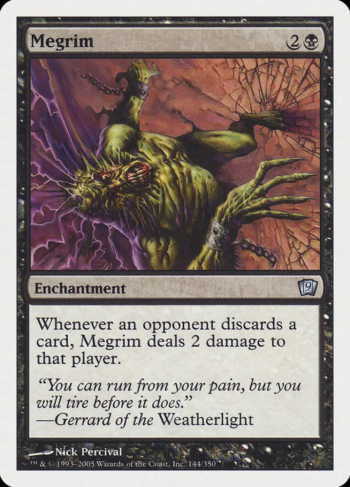 Megrim [Ninth Edition] - MTG Single