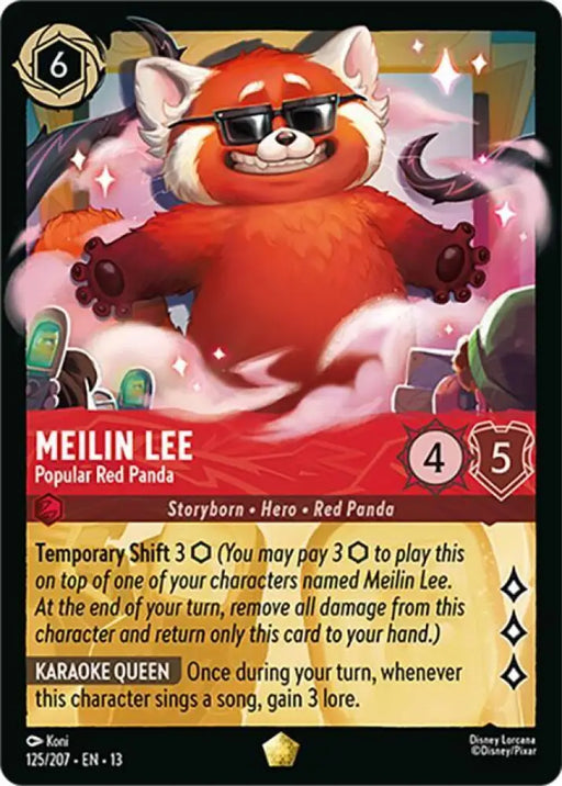 Meilin Lee - Popular Red Panda (125/204) [Attack of the Vine!]