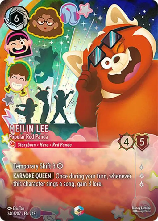 Meilin Lee - Popular Red Panda (Enchanted) (240/204) [Attack of the Vine!]