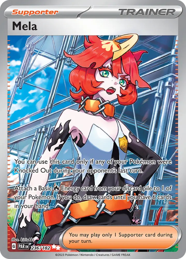 Mela (236/182) [Scarlet & Violet: Paradox Rift] - Pokemon Single