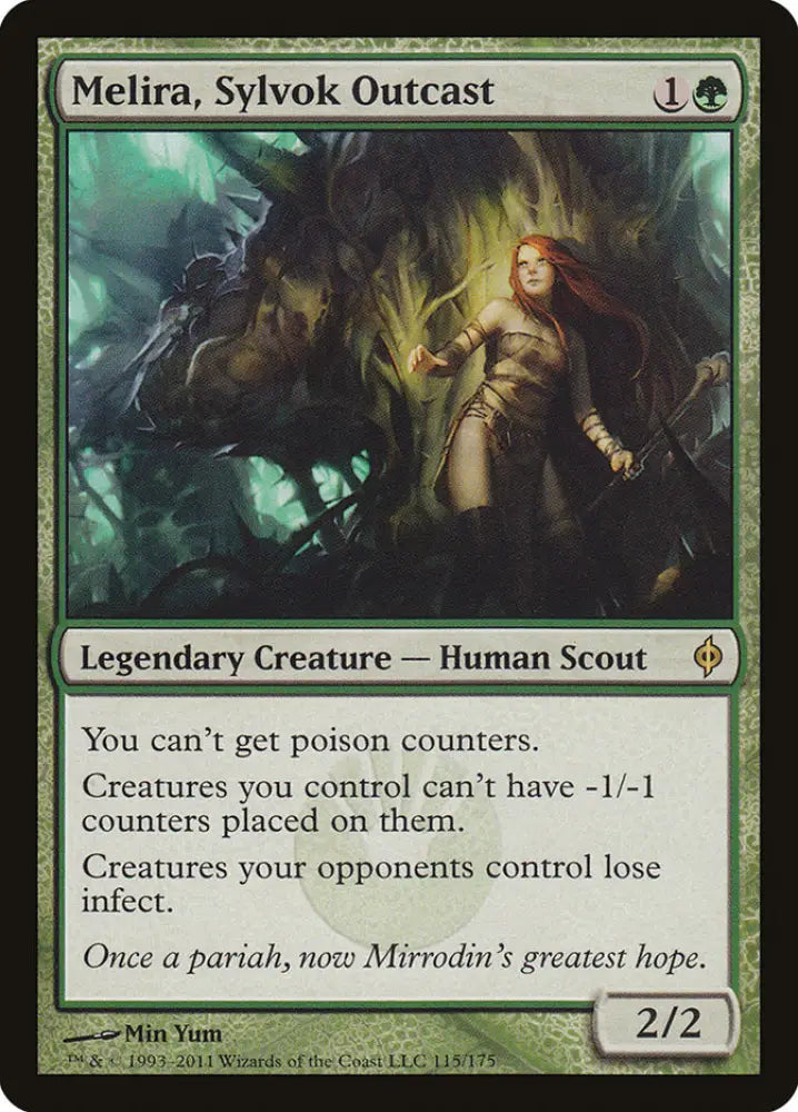 Melira Sylvok Outcast [New Phyrexia] - MTG Single