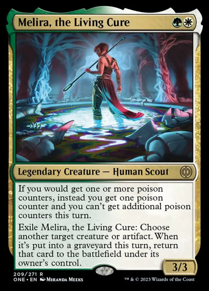 Melira the Living Cure [Phyrexia: All Will Be One] - MTG Single