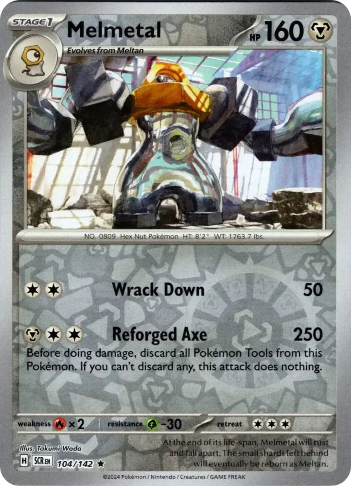 Melmetal (104/142) [Scarlet & Violet: Stellar Crown] - Pokemon Single