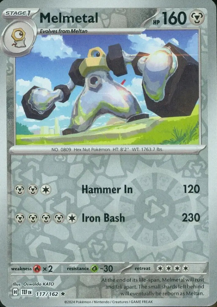 Melmetal (117/162) [Scarlet & Violet: Temporal Forces] - Pokemon Single