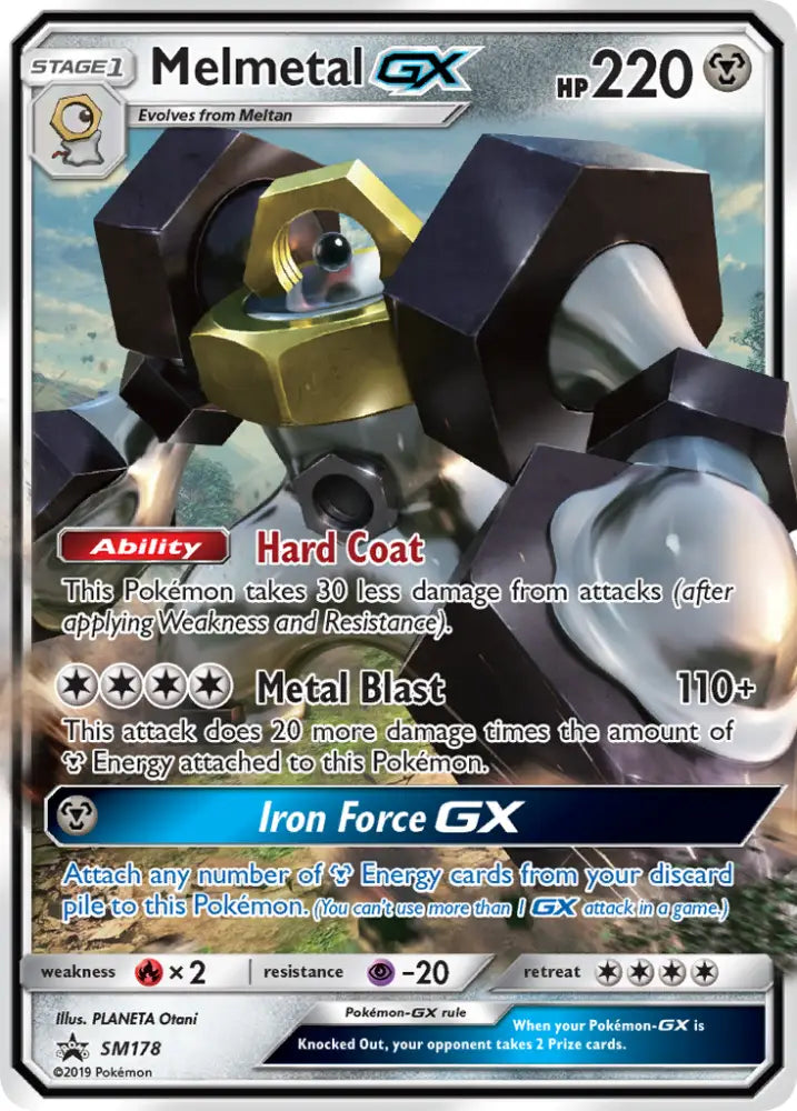 Melmetal GX (SM178) [Sun & Moon: Black Star Promos] - Pokemon Single