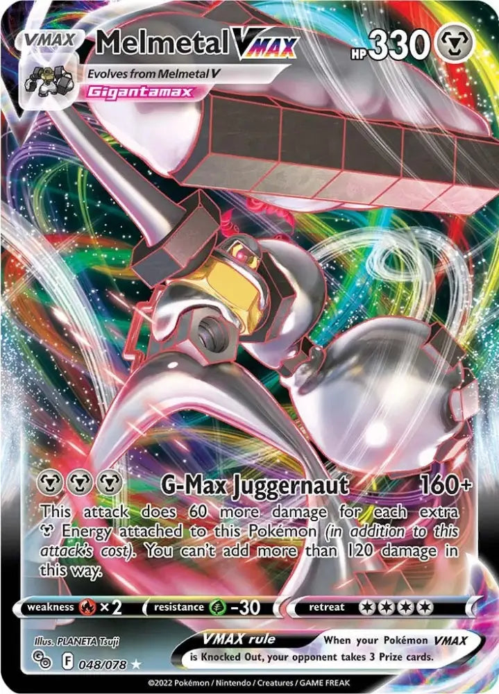 Melmetal VMAX (048/078) [Pokémon GO] - Pokemon Single