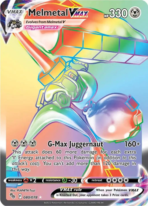 Melmetal VMAX (080/078) [Pokémon GO] - Pokemon Single