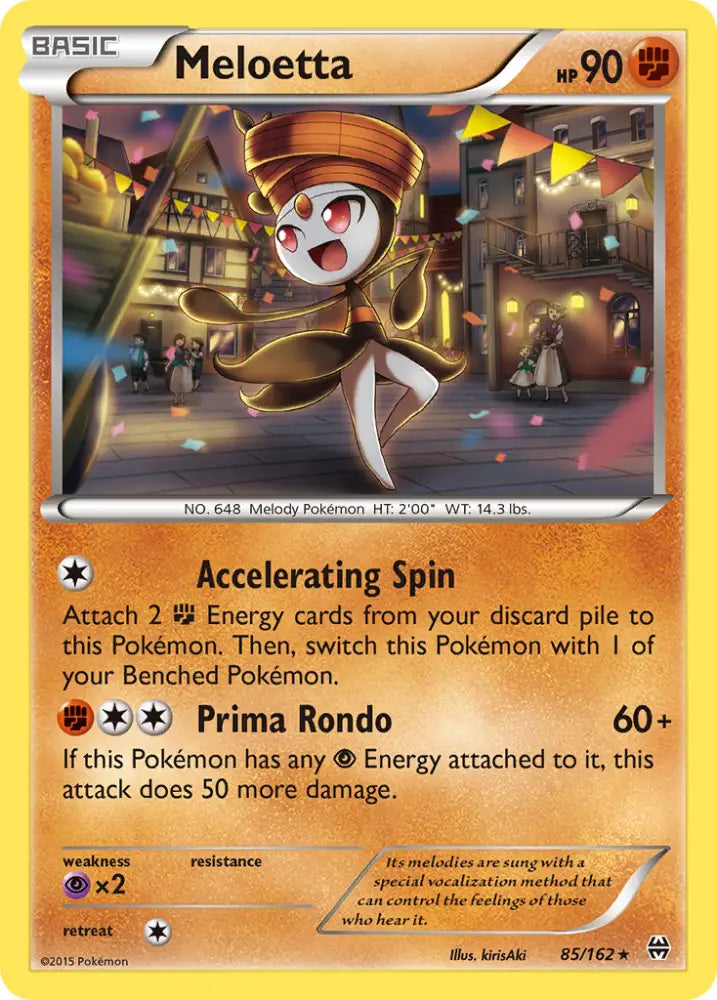 Meloetta (85/162) [XY: BREAKthrough] - Pokemon Single