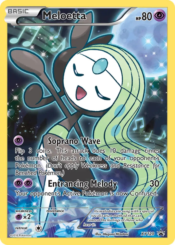 Meloetta (XY120) [XY: Black Star Promos] - Pokemon Single