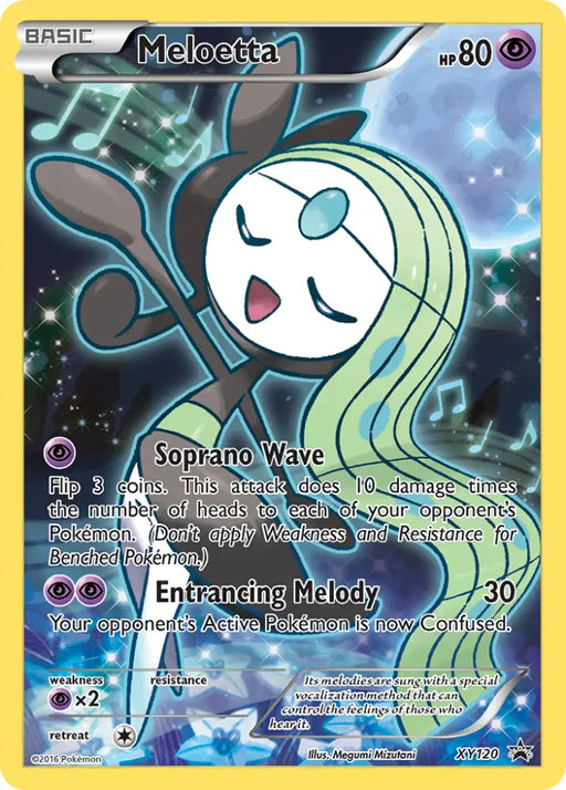 Meloetta (XY120) [XY: Black Star Promos] - Pokemon Single