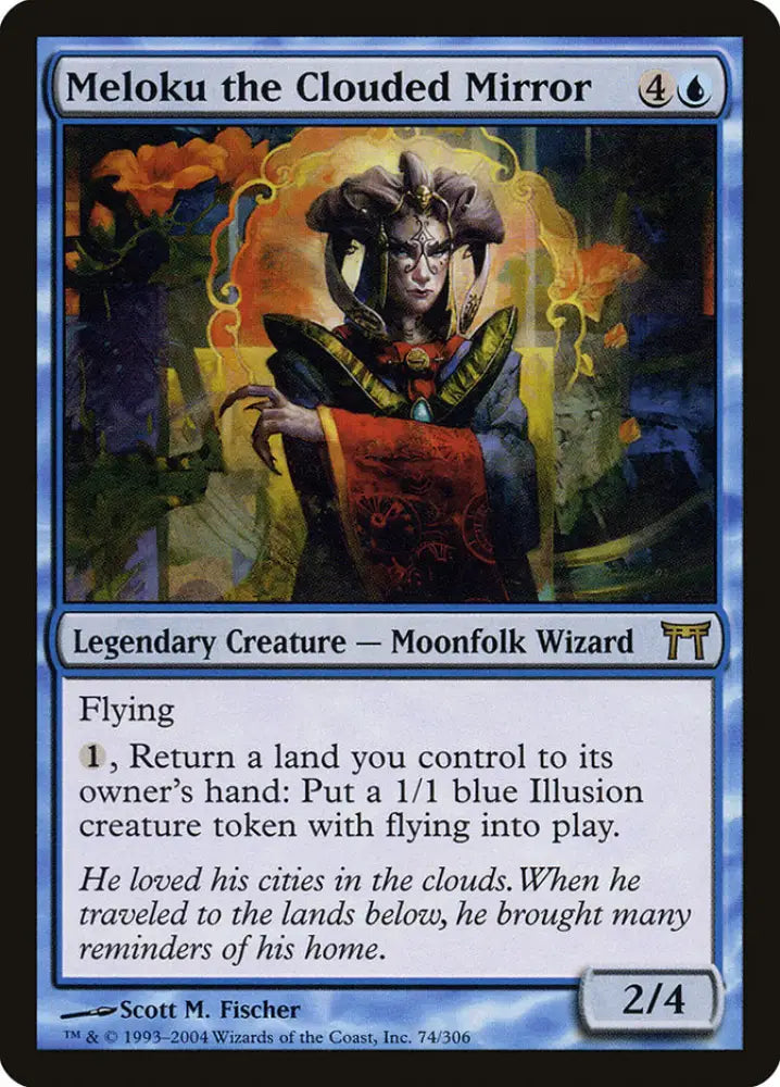 Meloku the Clouded Mirror [Champions of Kamigawa] - MTG Single