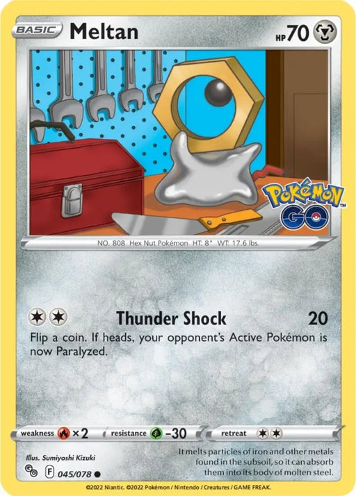 Meltan (045/078) [Pokémon GO] - Pokemon Single