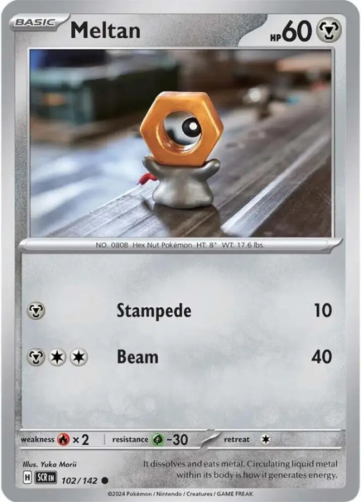 Meltan (102/142) [Scarlet & Violet: Stellar Crown] - Pokemon Single