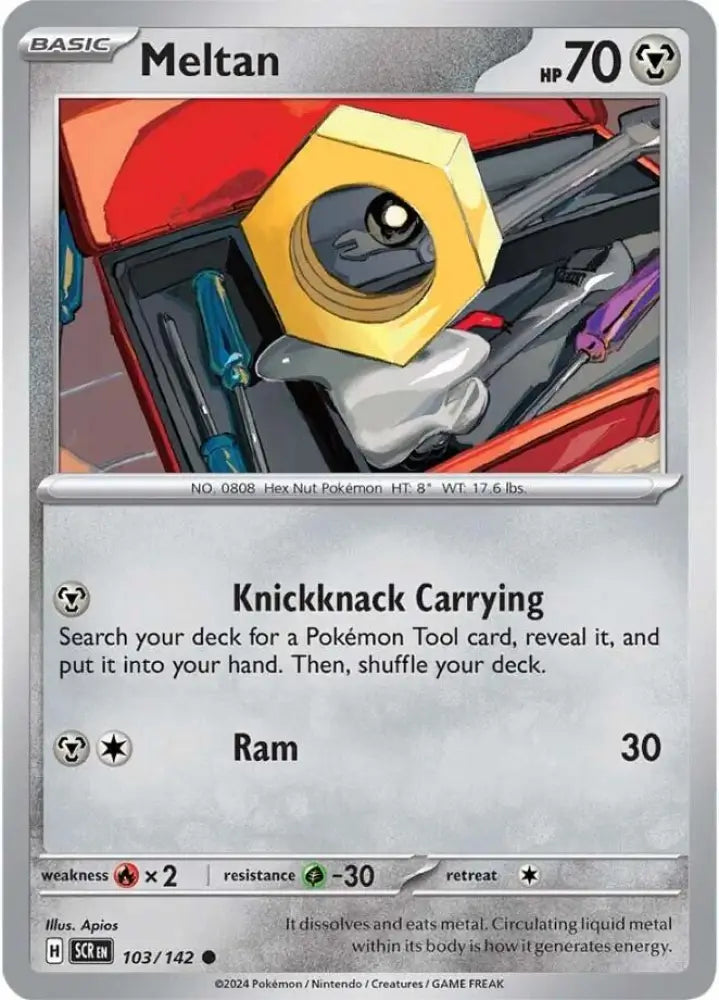 Meltan (103/142) [Scarlet & Violet: Stellar Crown] - Pokemon Single