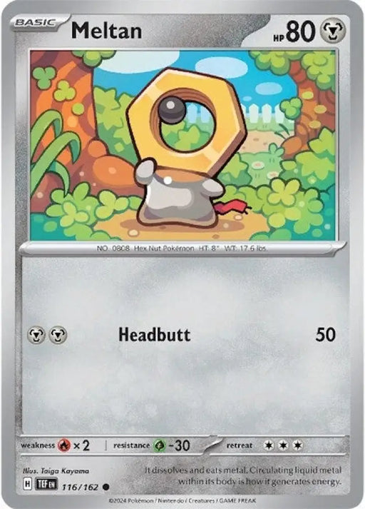 Meltan (116/162) [Scarlet & Violet: Temporal Forces] - Pokemon Single