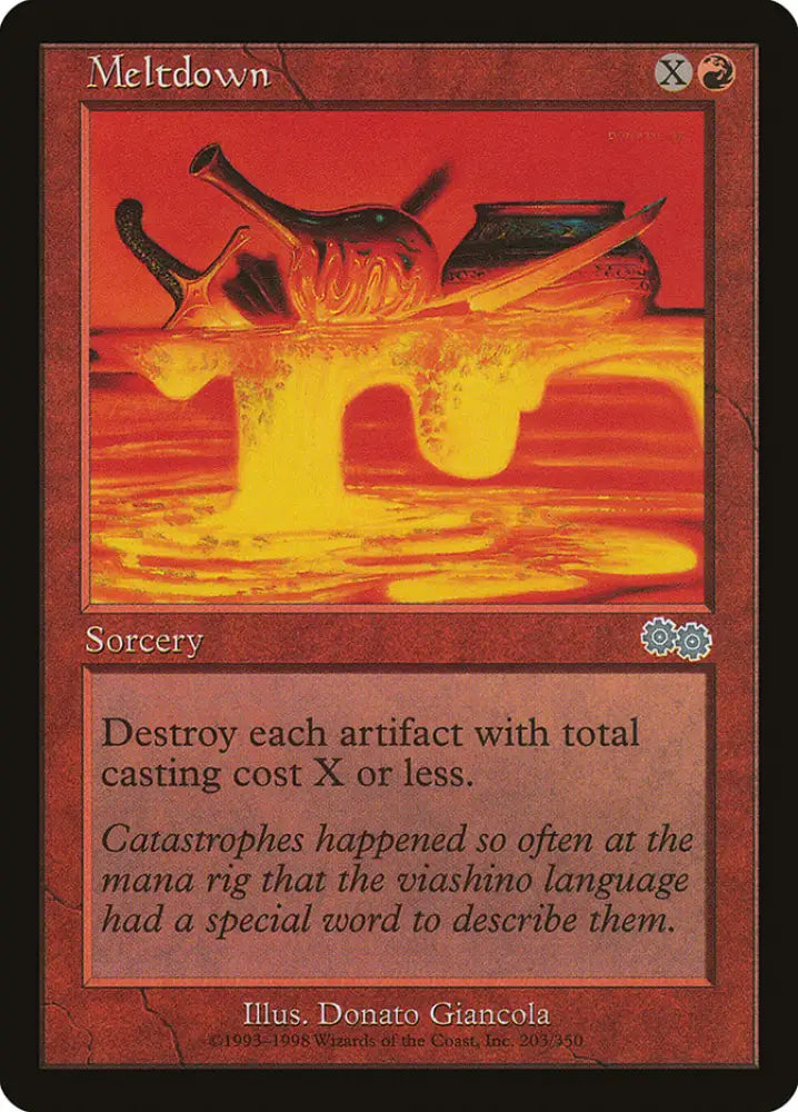 Meltdown [Urza’s Saga] - MTG Single
