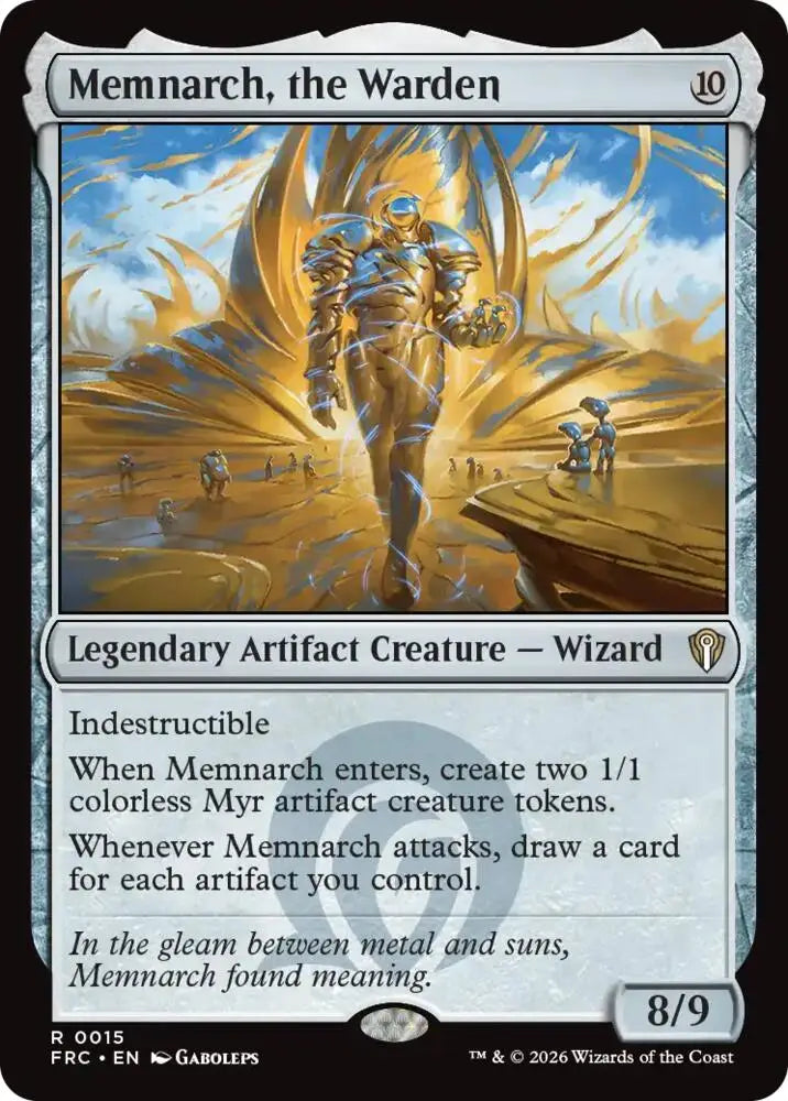 Memnarch, the Warden (15) [Reality Fracture Commander]