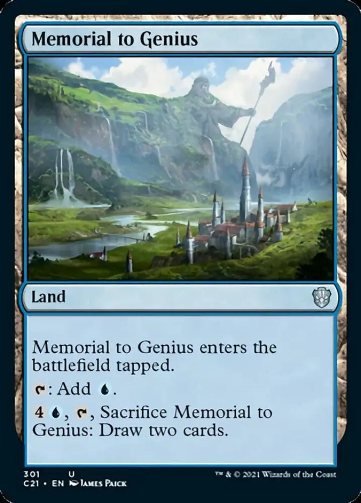 Memorial to Genius [Commander 2021] - MTG Single