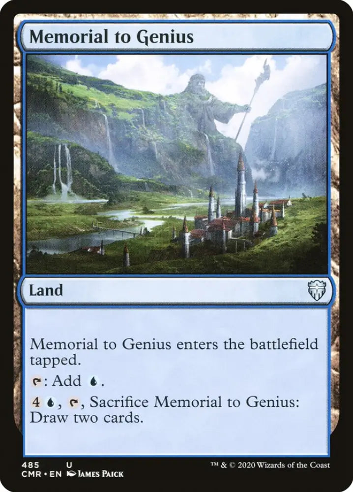 Memorial to Genius [Commander Legends] - MTG Single