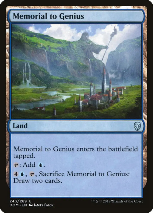 Memorial to Genius [Dominaria] - MTG Single