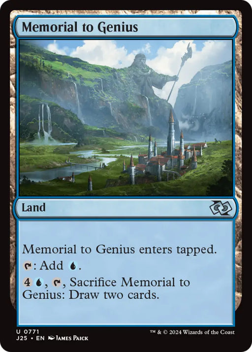 Memorial to Genius [Foundations Jumpstart] - MTG Single
