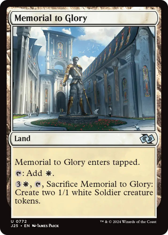 Memorial to Glory [Foundations Jumpstart] - MTG Single