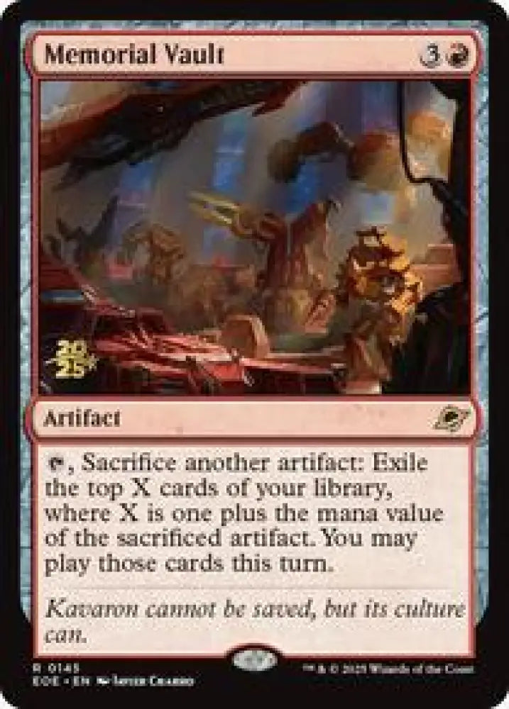 Memorial Vault (145) [Prerelease Cards]