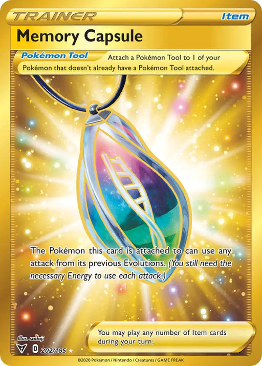 Memory Capsule (202/185) [Sword & Shield: Vivid Voltage] - Pokemon Single