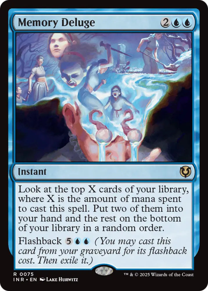 Memory Deluge [Innistrad Remastered] - MTG Single