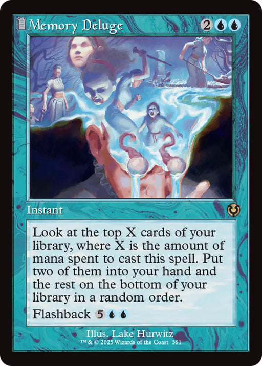 Memory Deluge (Retro Frame) [Innistrad Remastered] - MTG Single