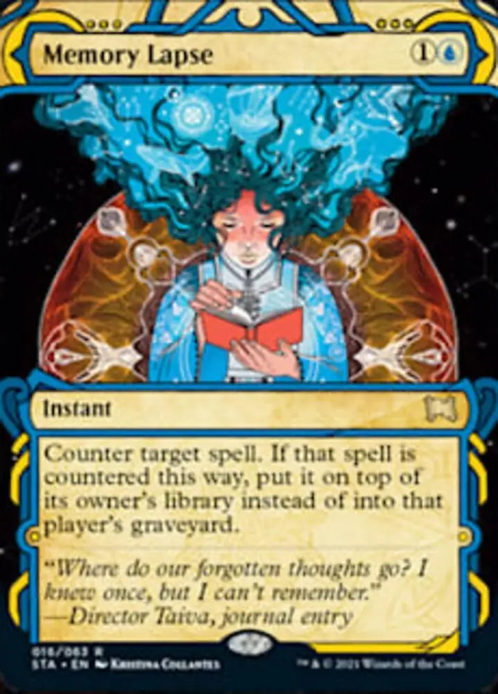 Memory Lapse (Foil Etched) [Strixhaven: School of Mages Mystical Archive] - MTG Single