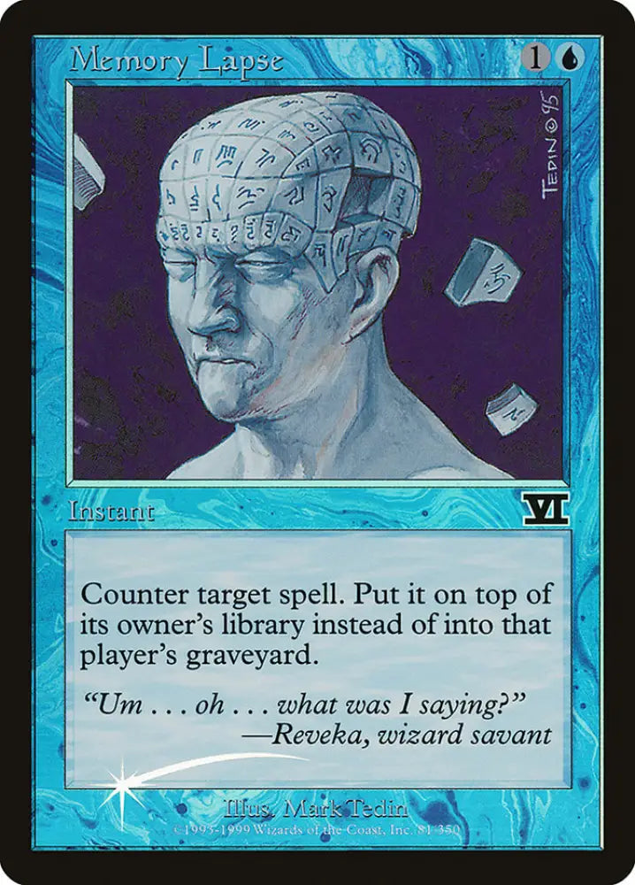Memory Lapse [Judge Gift Cards 1999] - MTG Single
