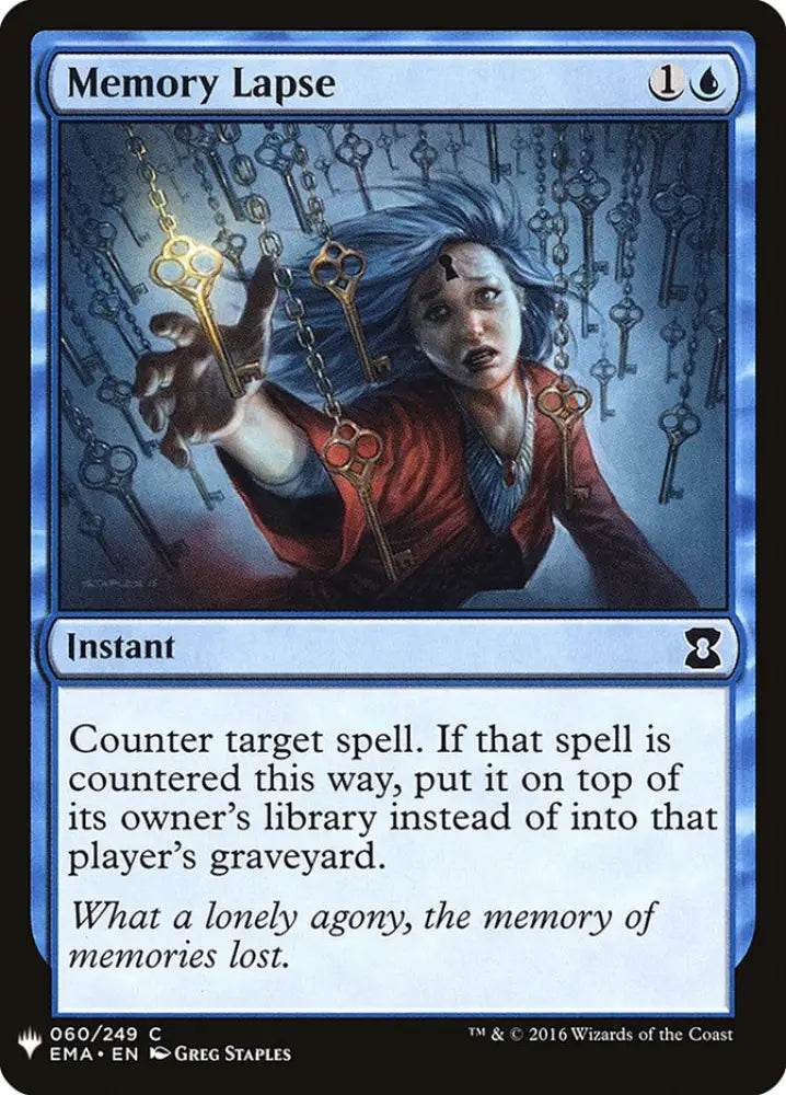Memory Lapse [Mystery Booster] - MTG Single